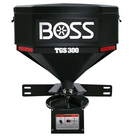 boss skid steer salt spreader|boss tailgate spreader for sale.